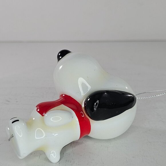 Snoopy Glass Christmas Ornament Hanging Decoration By Peanuts Worldwide LLC - Picture 6 of 8